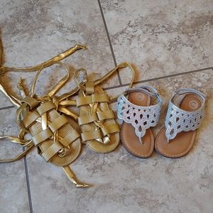 Girls sandal set